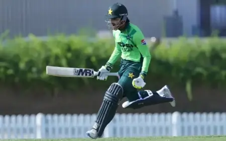 Pakistan’s Sameer Minhas Aims for Multiple Trophies at U-19 World Cup