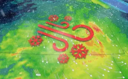 Blowing Snow Intensifies Travel Hazards in Eastern Prairies