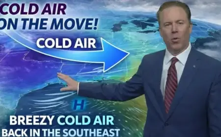 Winter Weather Approaches Northern Gulf Coast; Snow Flurries Unlikely