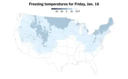 East Coast Braces for Cold and Snow This Weekend