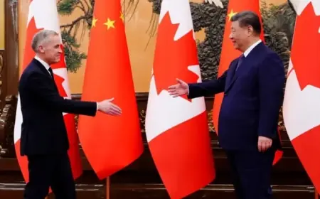 Canada Lowers Tariffs on Chinese EVs, Diverging from U.S. Policy