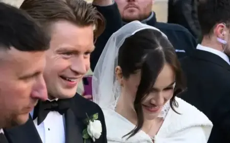 Sara Davies Reveals Exclusive Photos from Adam Peaty’s Star-Studded Wedding