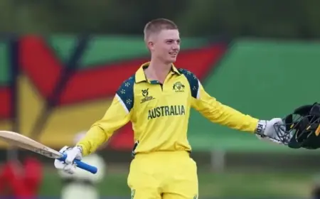 Steven Hogan’s 115 Drives Australia to U-19 World Cup Victory