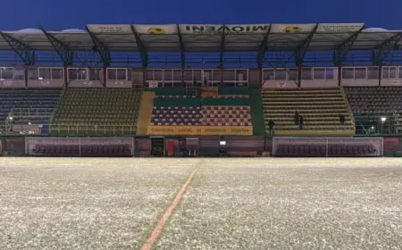 Mioveni Stadium Turf Update Ahead of FC Argeș vs. FCSB Match