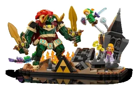 LEGO Unveils Ocarina of Time Battle Set with Link, Zelda vs. Ganon