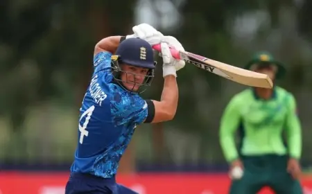 England Dominates Pakistan in U19 World Cup Victory