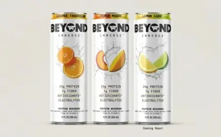 Beyond Meat Expands into Beverages with New Protein Drinks