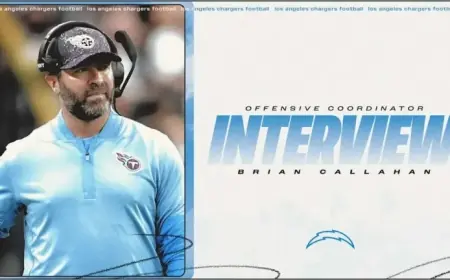 Chargers Set to Interview Brian Callahan for Offensive Coordinator Role
