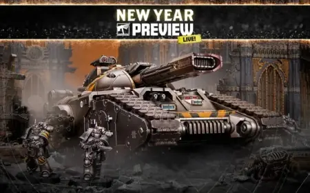 Legiones Astartes Gear Up with New Year Tank Preview