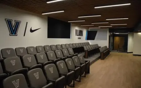 Villanova Lacrosse Unveils New Cinema Experience