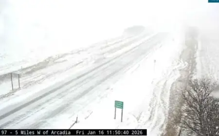 Nebraska Braces for Hazardous Snow Squalls: Live Updates