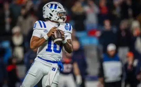 Duke’s QB Darian Mensah Enters Transfer Portal Amid New 2-Year Contract
