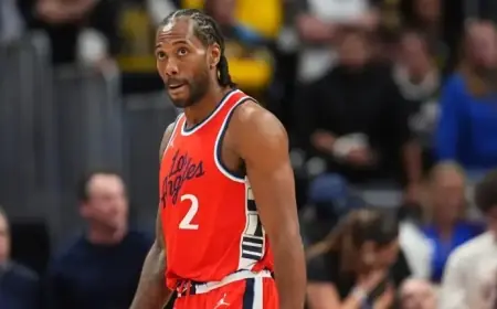 Clippers’ Kawhi Leonard Sidelined by Ankle Injury Against Raptors