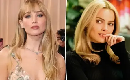 Jennifer Lawrence Reveals Surprising Reason for Losing Sharon Tate Role to Margot Robbie