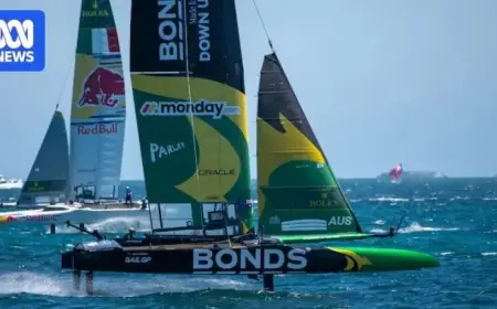 SailGP Sees No Clear Favorite After Team Australia Suffers Injury Setback