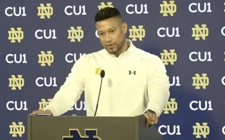 Marcus Freeman resets the agenda after midweek news conference: commitment, clarity and a cooler NFL rumor mill