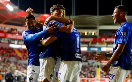 Monterrey’s Expected Starting Lineup Against Mazatlán Revealed