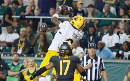 Giants Select WR Jordyn Tyson 5th in Dane Brugler Mock Draft