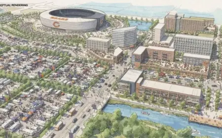 Bears Lead Stadium Race Amid Illinois-Indiana Competition