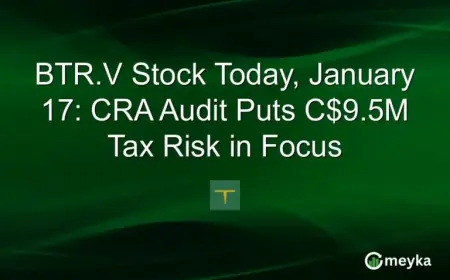 BTR.V Stock Alert: CRA Audit Highlights C$9.5M Tax Liability Risk