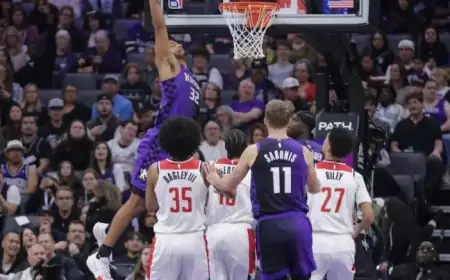 Sabonis Leads Kings to Fourth Consecutive Win Over Wizards