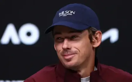 Australian Star Advances as First-Round Opponent Withdraws from Open