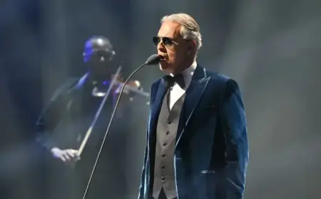 Andrea Bocelli Headlines Winter Olympics Opening Ceremony