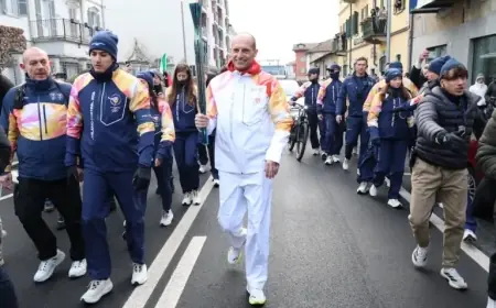 Allegri Honors Olympic Torch Relay: “A Profoundly Emotional Experience”