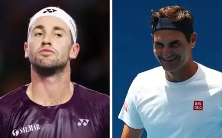 44-Year-Old Federer Dominates Australian Open Contender