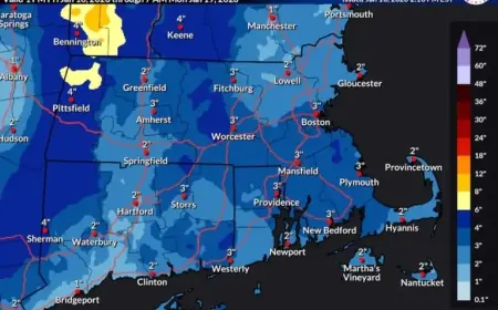 Prepare for Weekend Snow with These 5 Massachusetts Weather Maps
