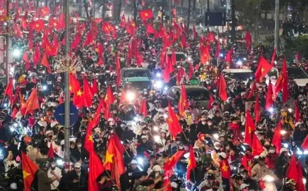 Vietnam’s U23 Squad Reaches Asian Cup Semifinals, Sparking Citywide Celebrations