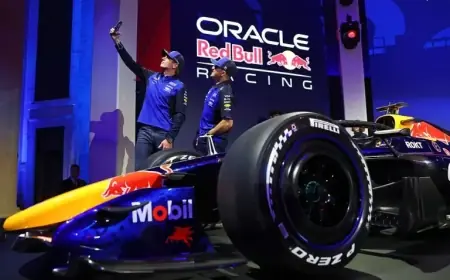 Red Bull Unveils New Livery Alongside Ferrari-Powered Cadillac Debut