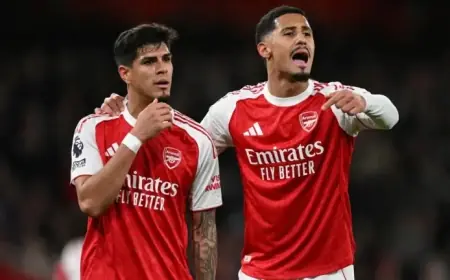 Arteta Updates on Saliba, Hincapie, and Trossard at Press Conference