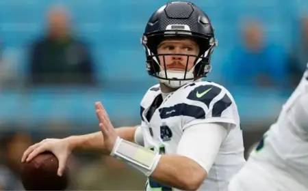 Seahawks QB Sam Darnold’s Playoff Status Uncertain Against 49ers