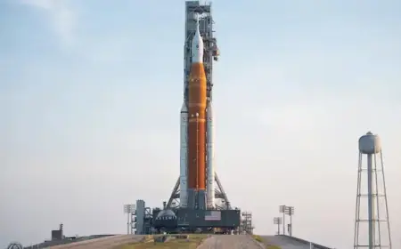 NASA Unveils Massive Rocket for Upcoming Moon Mission