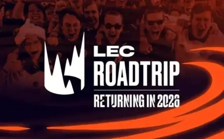 Riot Unveils 2026 LEC Roadtrip Schedule