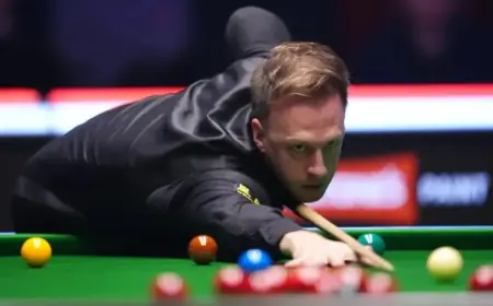Live: Judd Trump Faces Higgins in 2026 Masters Snooker Semi-Final