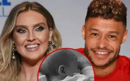 Perrie Edwards Welcomes Second Child with Fiancé Alex Oxlade-Chamberlain