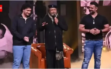 Mithun Chakraborty Moved by Son Ushmey’s Memories on Indian Idol 16