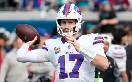 Josh Allen Responds to Viral Photo of Hailee Steinfeld in Broncos Gear