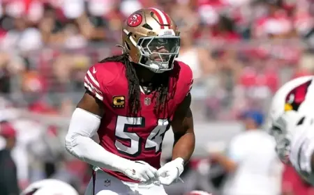 Rapoport Updates on 49ers LB Fred Warner’s Recovery Status