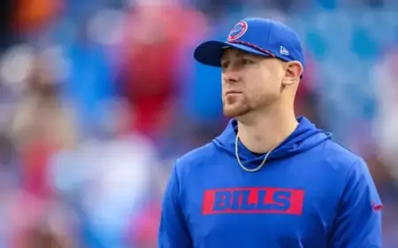 Buffalo Bills’ OC Joe Brady to Interview for Three NFL Head Coach Roles Sunday