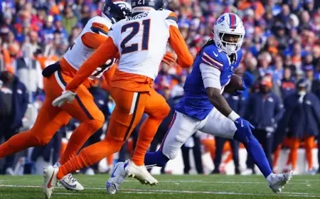 Bills vs broncos live: Allen answers early as Buffalo lead in Denver