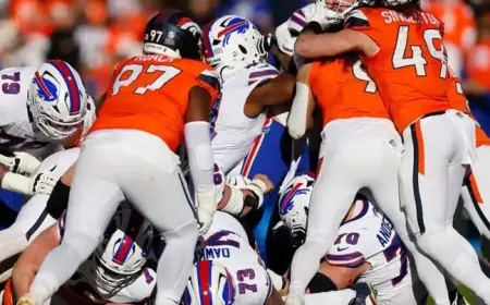Buffalo Ties Denver: Bills vs. Broncos Live Score Update with 33-Yard FG