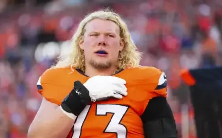 Broncos’ Frank Crum Makes History with First Career Touchdown Catch