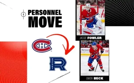Laval Rocket Acquires Owen Beck and Jacob Fowler on Loan