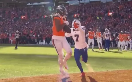 Jim Nantz Delivers Spot-On One-Liner After Lil’Jordan Humphrey’s Drop vs. Bills