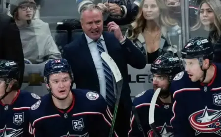 Dean Evason ‘Blindsided’ by Unexpected Blue Jackets Dismissal