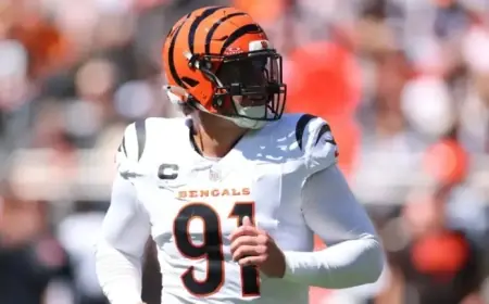Bengals to Secure Leading Pass Rusher as Trey Hendrickson Status Uncertain