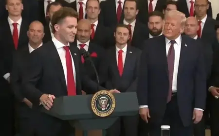 Panthers Crushed by Hurricanes 9-1 After White House Visit